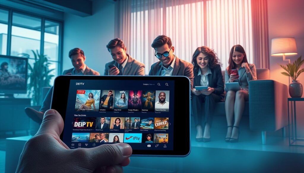 DEIPTV streaming service benefits and features