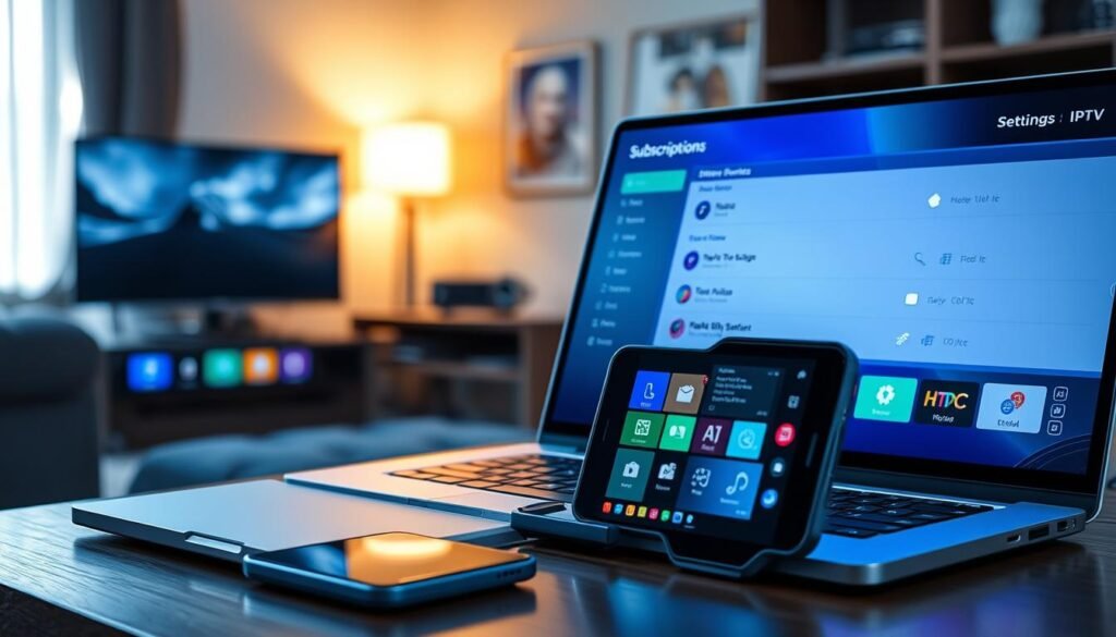 IPTV subscriptions features and settings