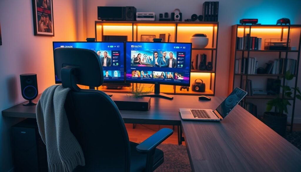 online TV streaming optimization setup